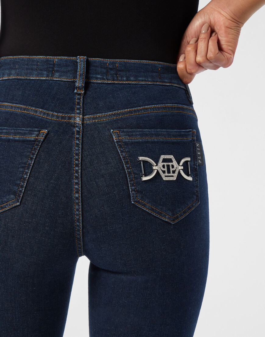 джинсы с высокой посадкой  AADC-WDT2663-PDE004N_07DP со скидкой