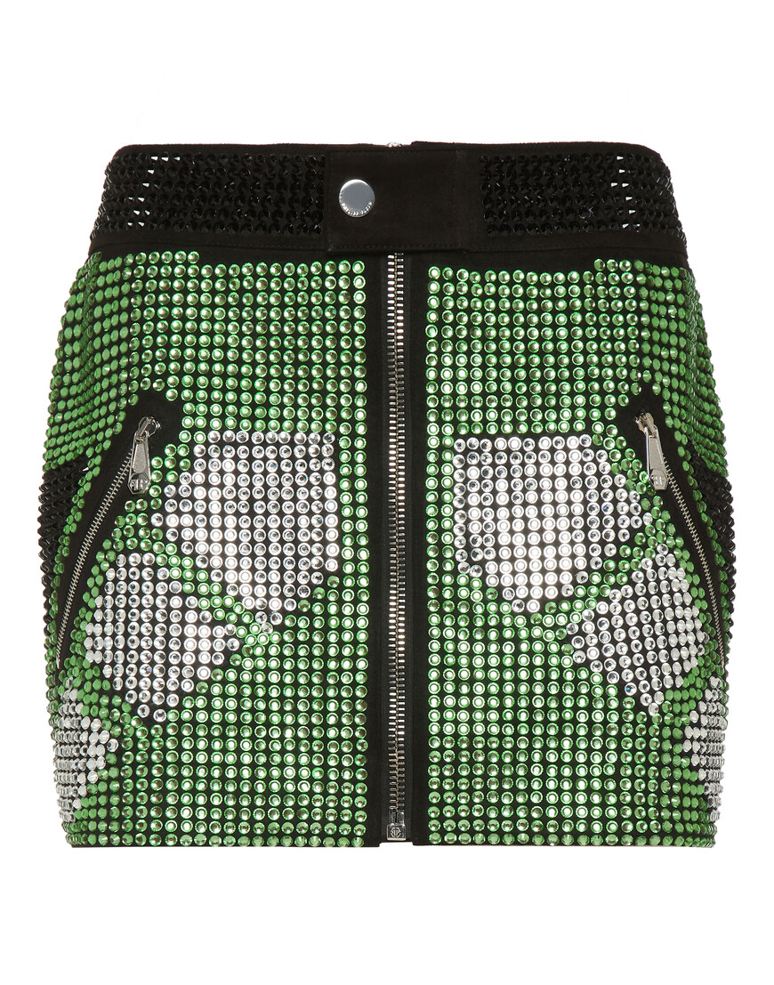 юбка мини  AADC-WLV0103-PLE010N_05 по акции