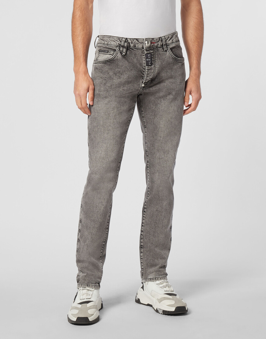 

Джинсы Прямые Philipp Plein, Белый
