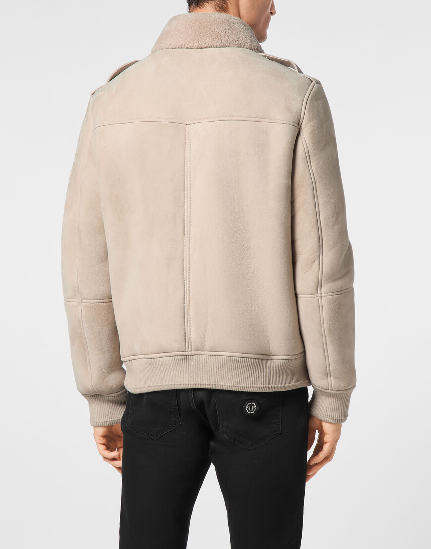 бомбер  из америки вид сбоку