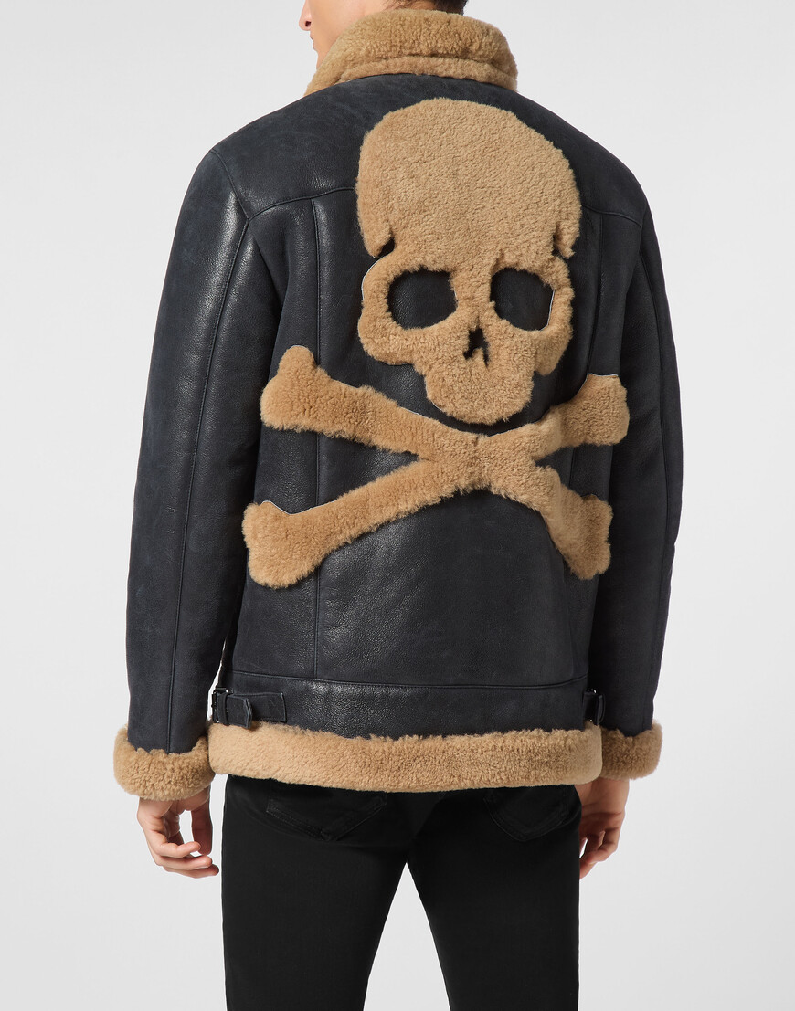 

Кожаная Куртка Philipp Plein, Черный