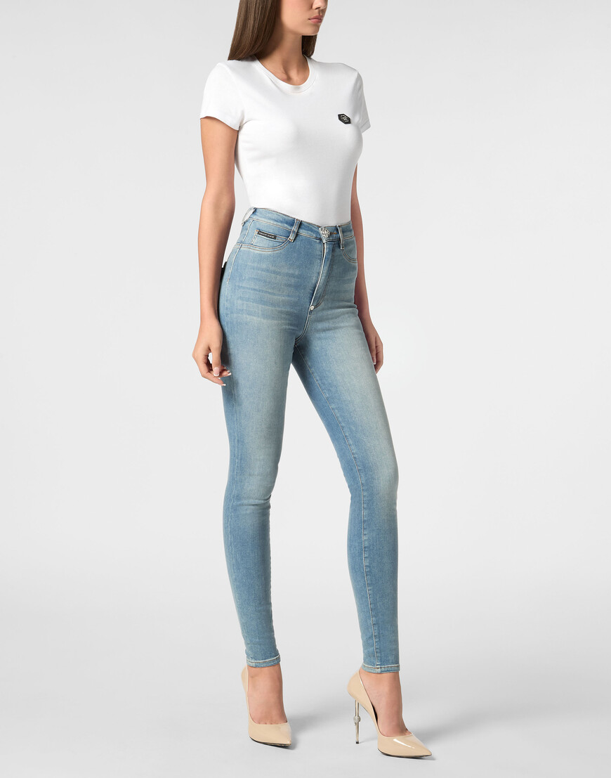 джинсы с высокой посадкой  SAEC-WDT2745-PDE004N_13MI по низкой цене