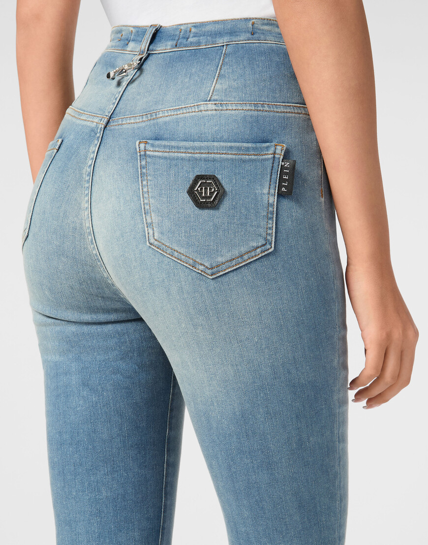 джинсы с высокой посадкой  SAEC-WDT2745-PDE004N_13MI со скидкой