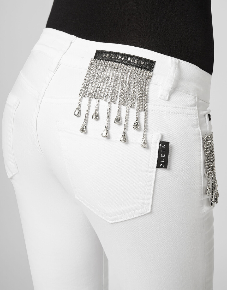 джинсы зауженные  A20C-WDT1509-PDE004N_01tf со скидкой