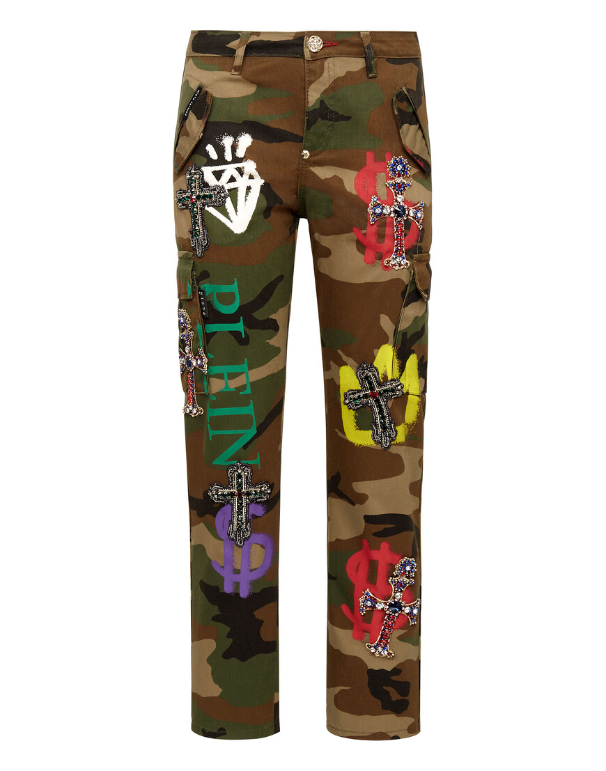 брюки прямые  A20C-WRT0881-PDE004N_50 по акции