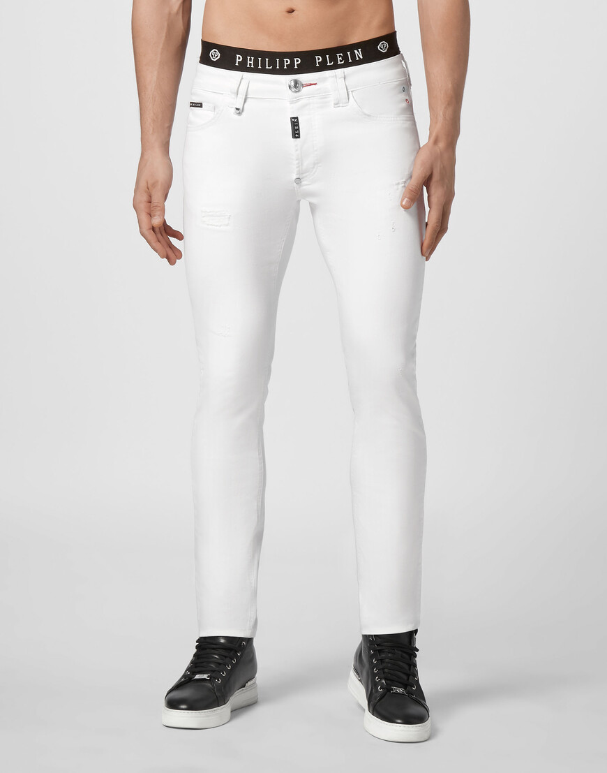 

Джинсы Прямые Philipp Plein, Белый