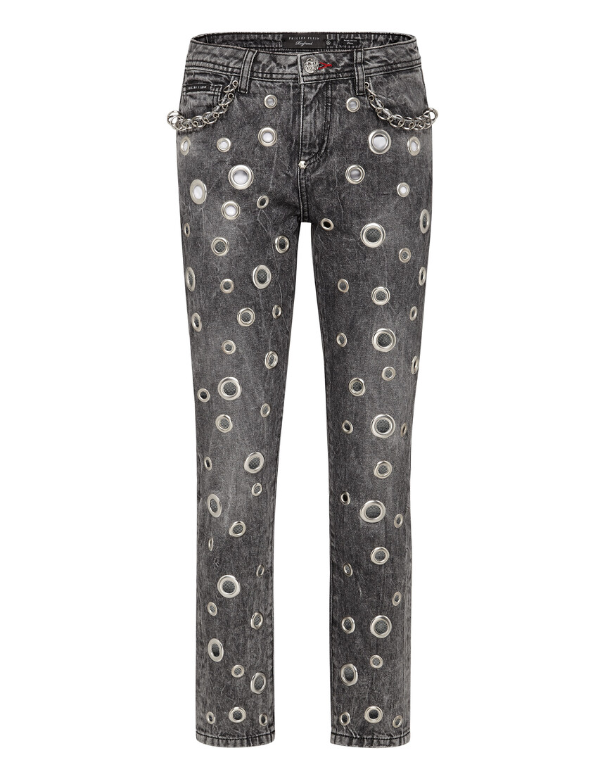 джинсы бойфренды  PAAC-WDT1558-PDE004N_10OR по акции