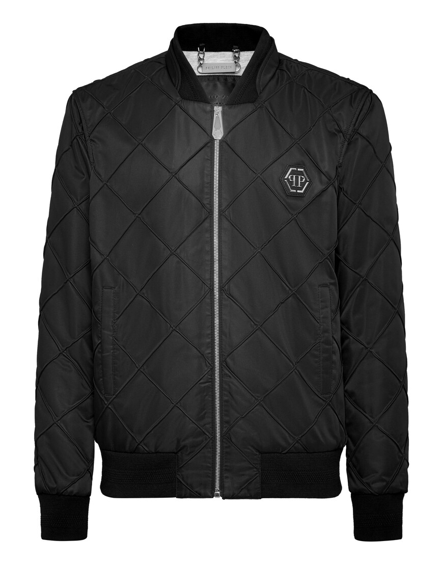 бомбер  от бренда philipp plein вид слева