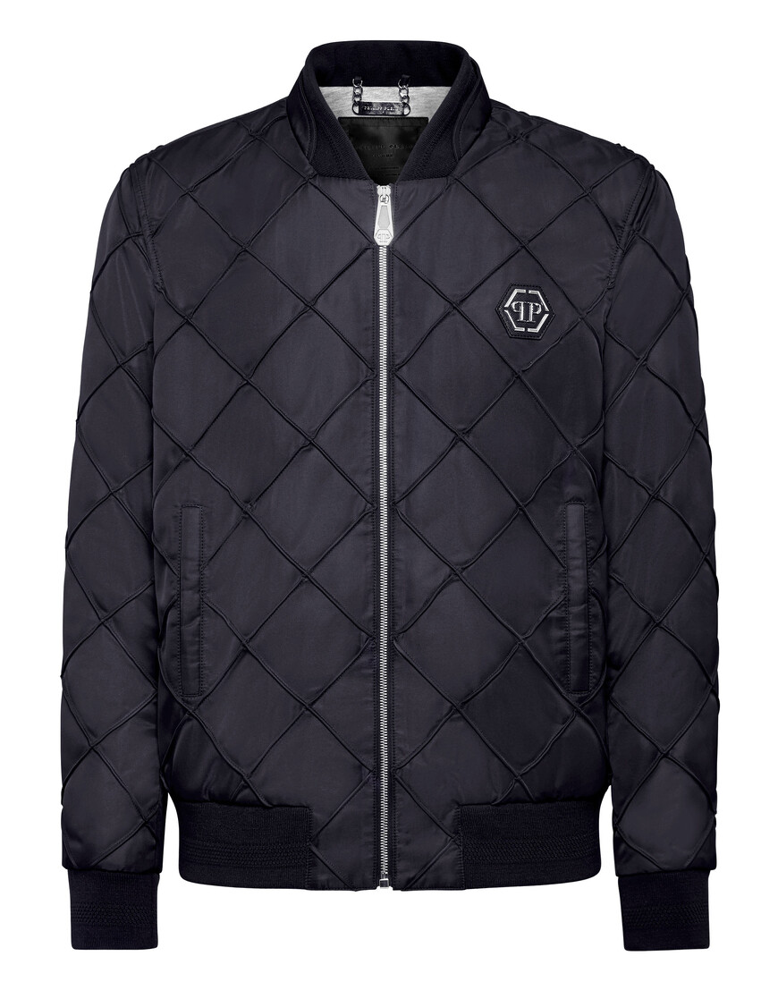 бомбер  от бренда philipp plein вид слева