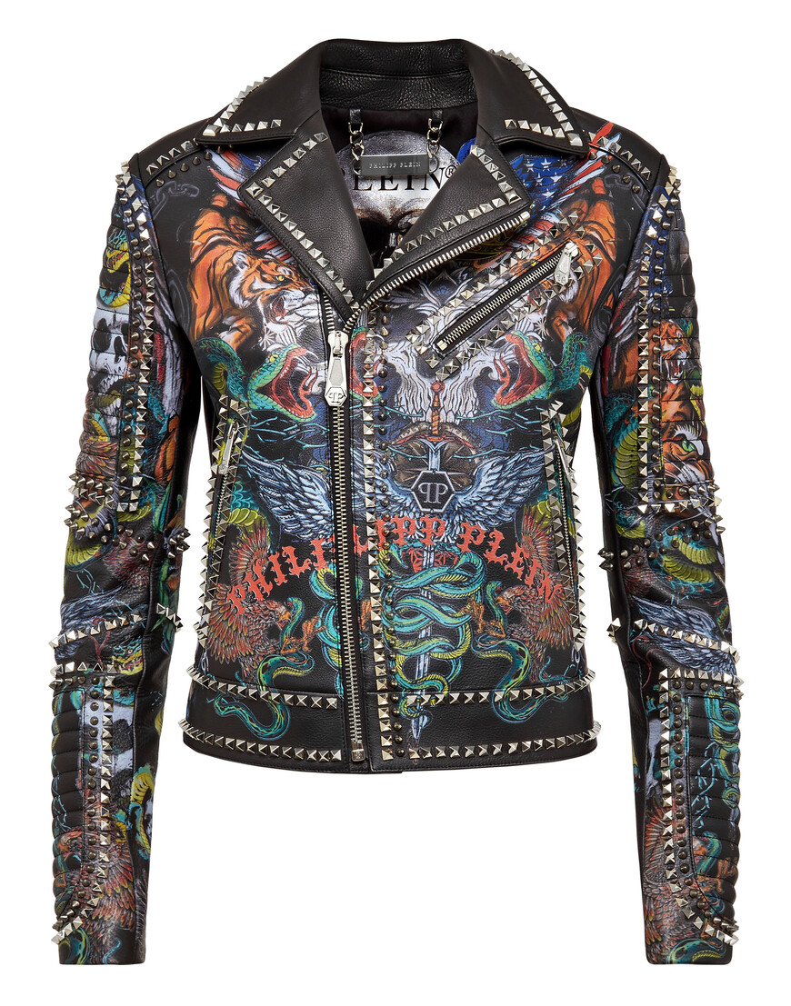Кожаная Куртка Philipp Plein