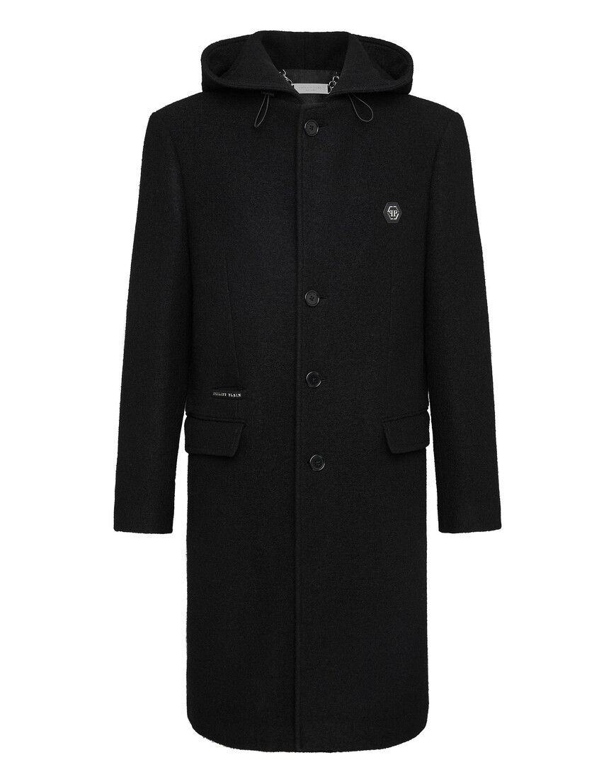 парка  от бренда philipp plein вид слева