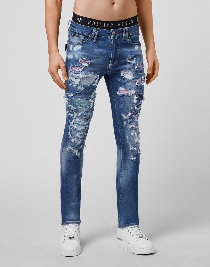 

Джинсы Зауженные Philipp Plein, Синий