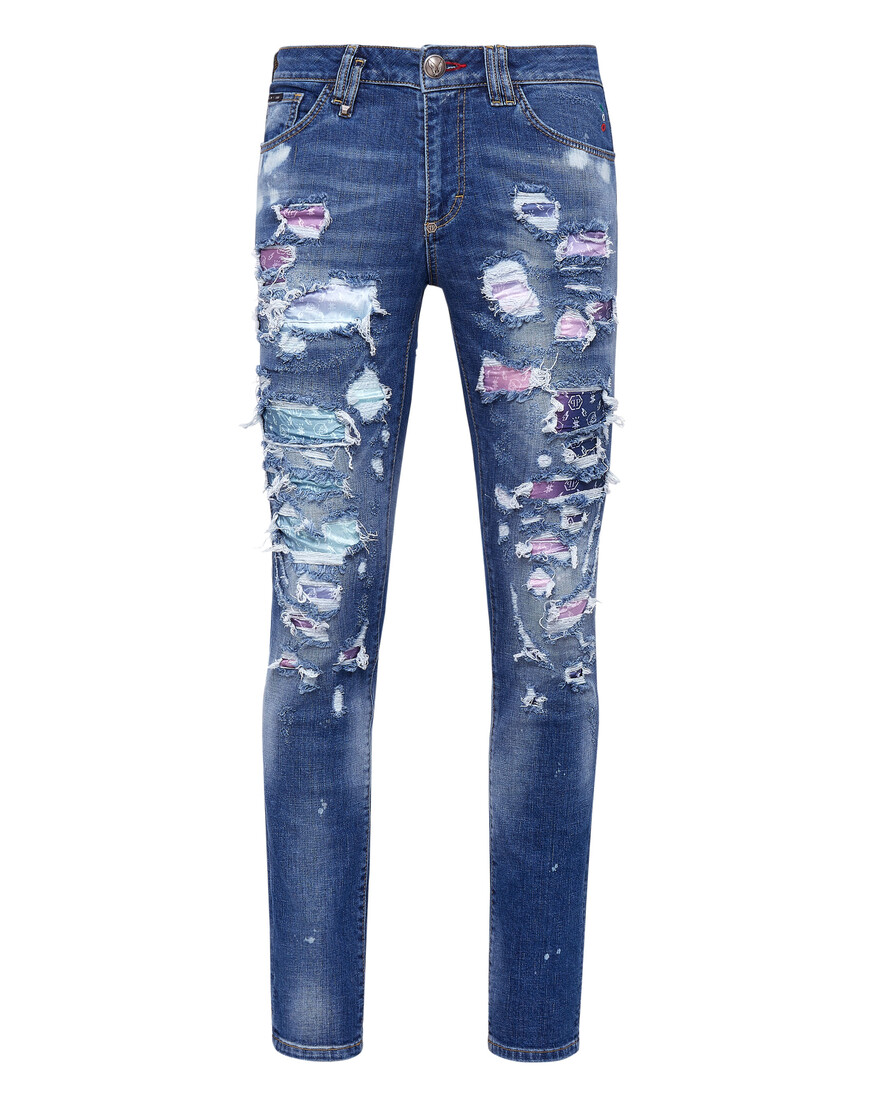 джинсы зауженные  FAAC-MDT2558-PDE004N_14BQ по акции