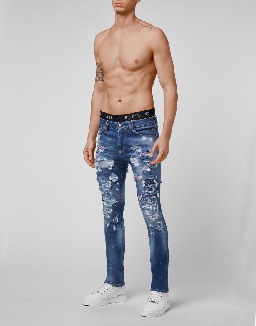 джинсы зауженные  FAAC-MDT2558-PDE004N_14BQ по низкой цене