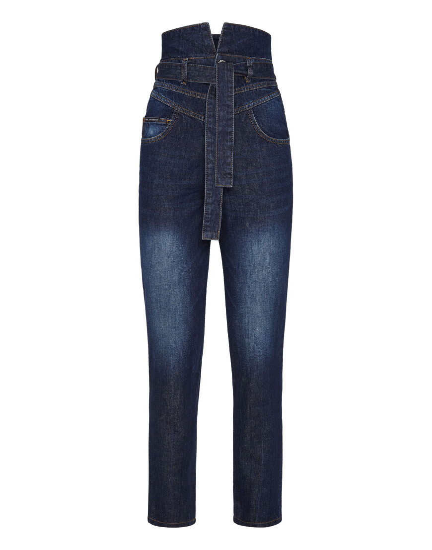 джинсы с высокой посадкой  FAAC-WDT1688-PDE004N_14DS по акции