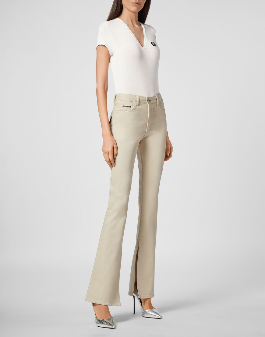 джинсы клеш  FAAC-WDT1690-PDE004N_06BT по низкой цене