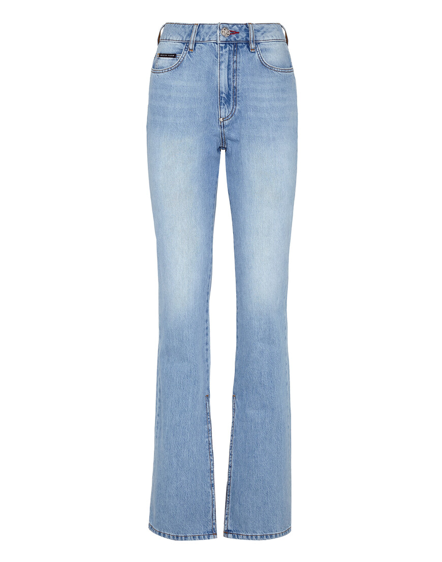 джинсы клеш  FAAC-WDT1690-PDE004N_07GR по акции