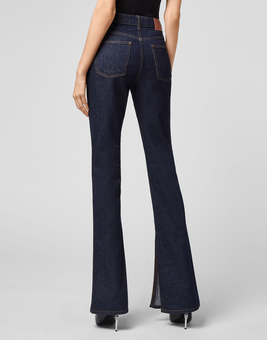 джинсы клеш  FAAC-WDT1692-PDE004N_14IC купить с доставкой