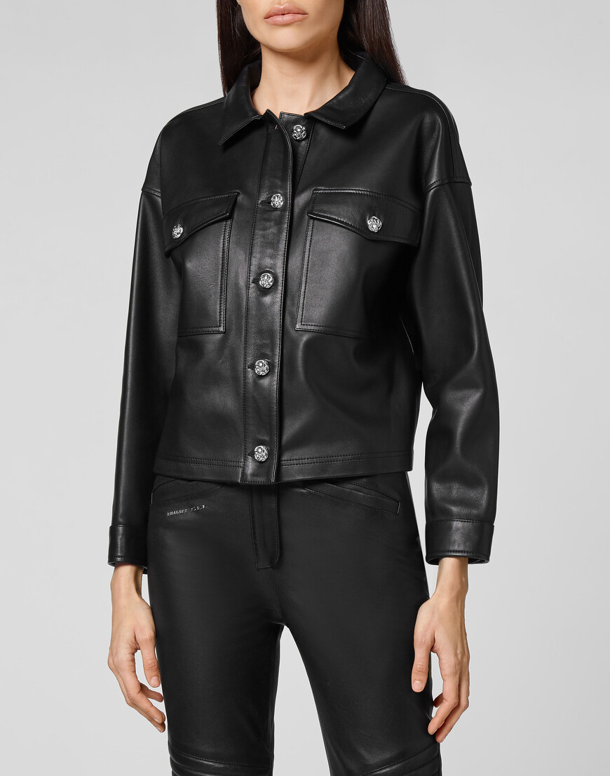 кожаная куртка  FAAC-WLP0006-PLE010N_02 фотография