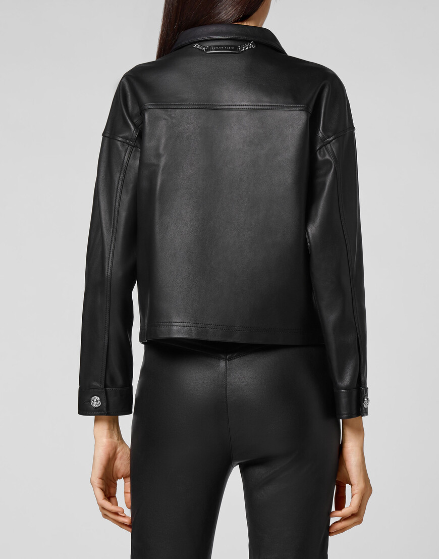 кожаная куртка  FAAC-WLP0006-PLE010N_02 купить с доставкой