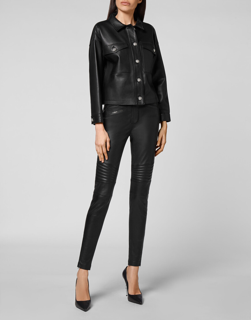 кожаная куртка  FAAC-WLP0006-PLE010N_02 по низкой цене