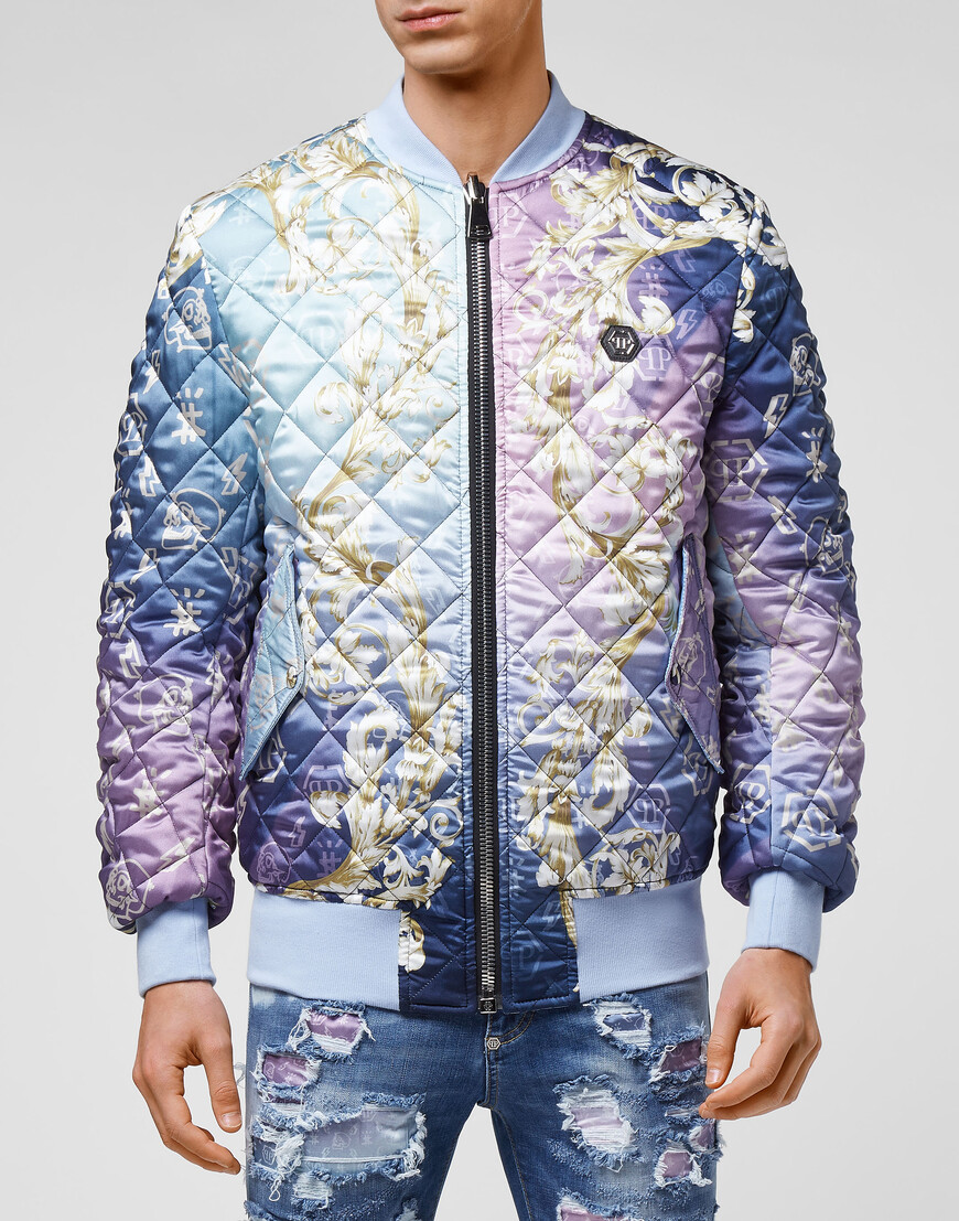 

Бомбер Philipp Plein, Сиреневый
