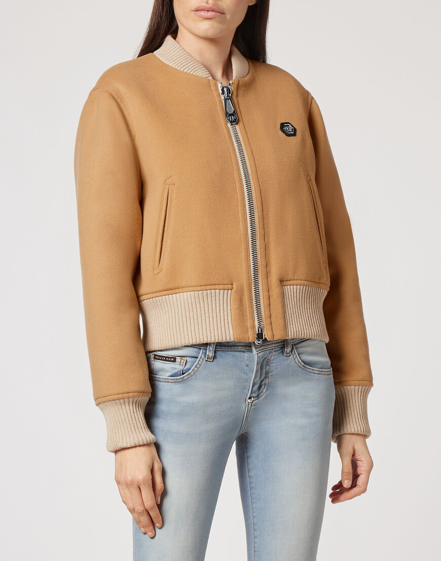 

Бомбер Philipp Plein, Бежевый