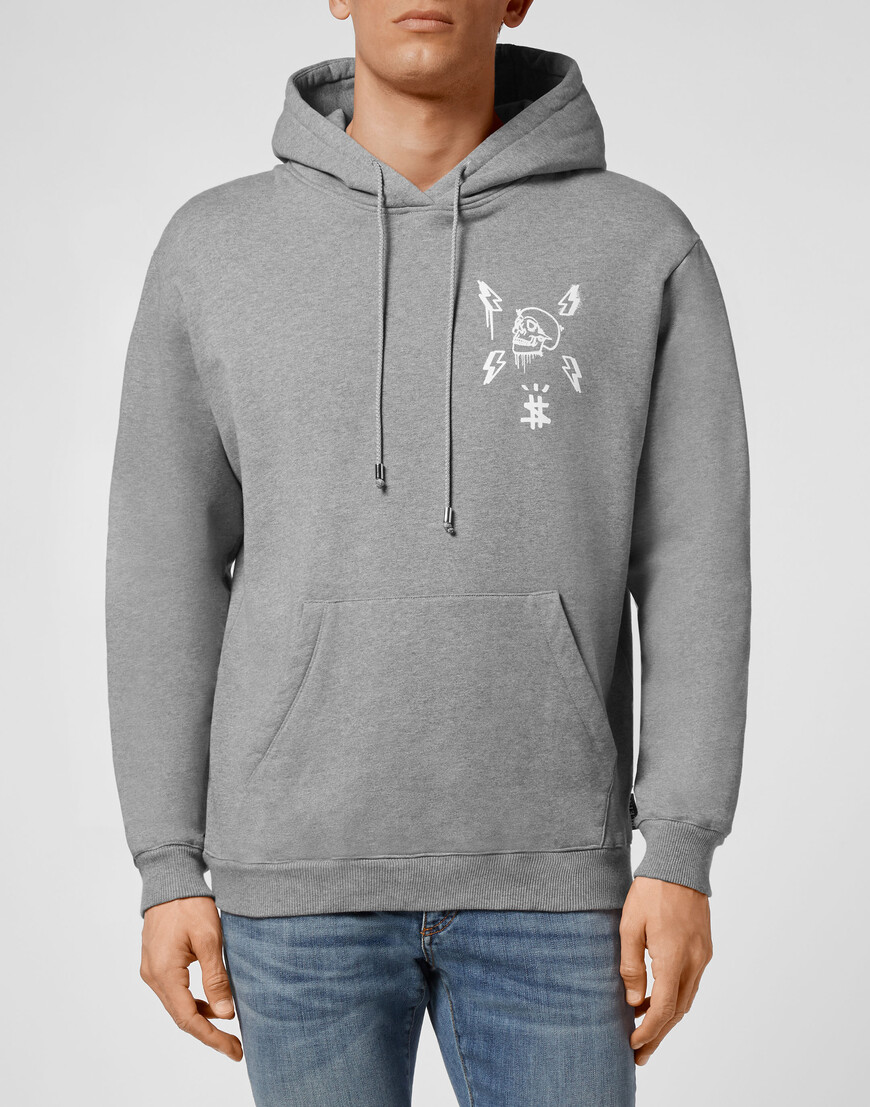 

Худи Philipp Plein, Серый