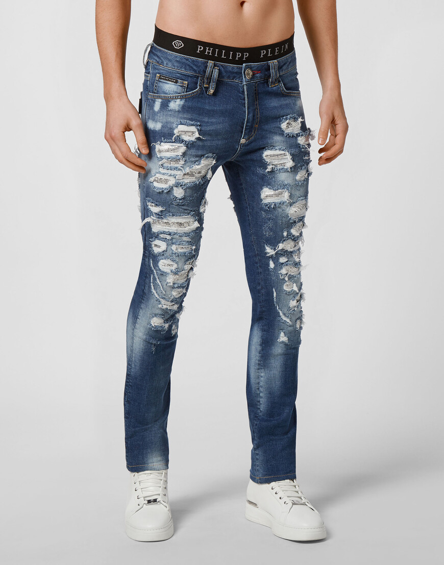 

Джинсы Зауженные Philipp Plein, Синий