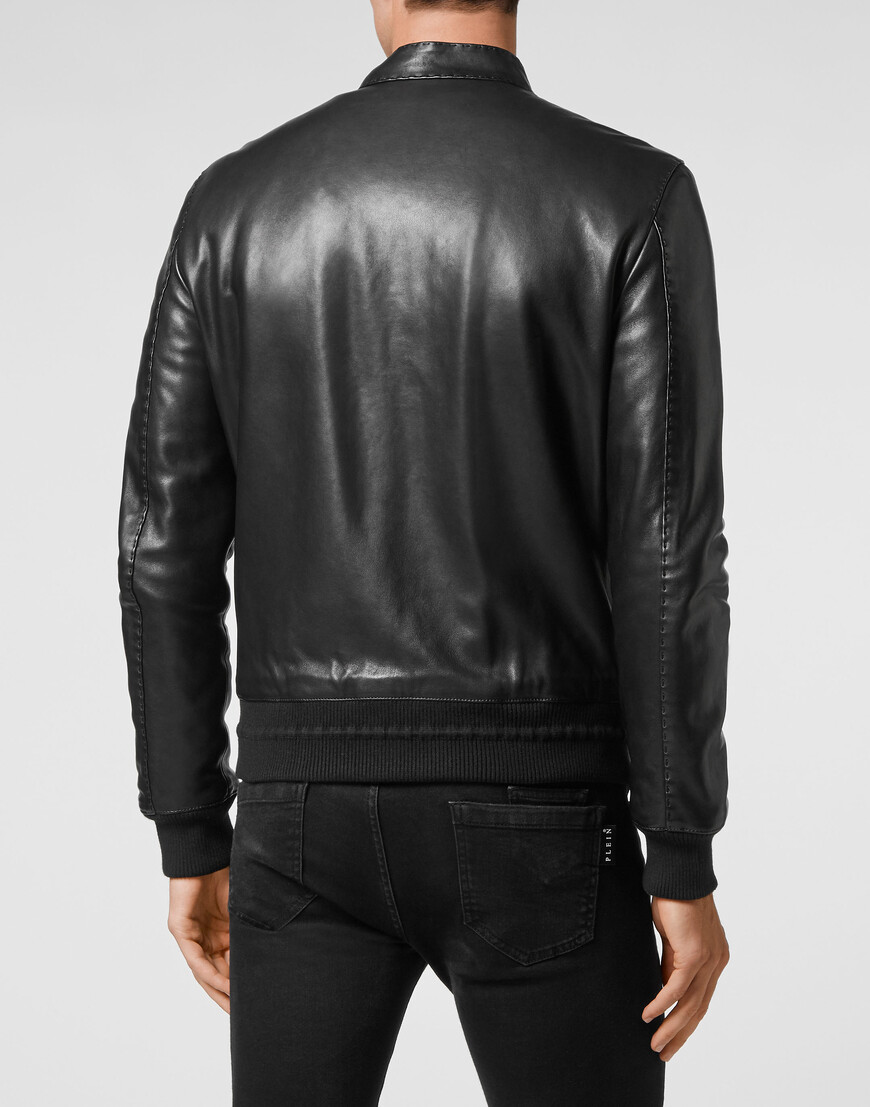 бомбер  из америки вид сбоку