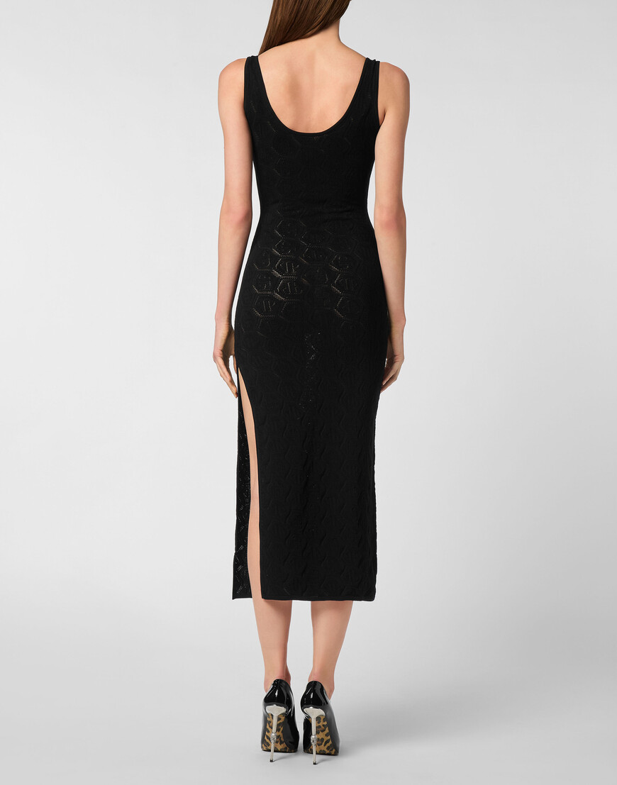 трикотажное платье  PAEC-WKG0408-PKN002N_02 купить с доставкой