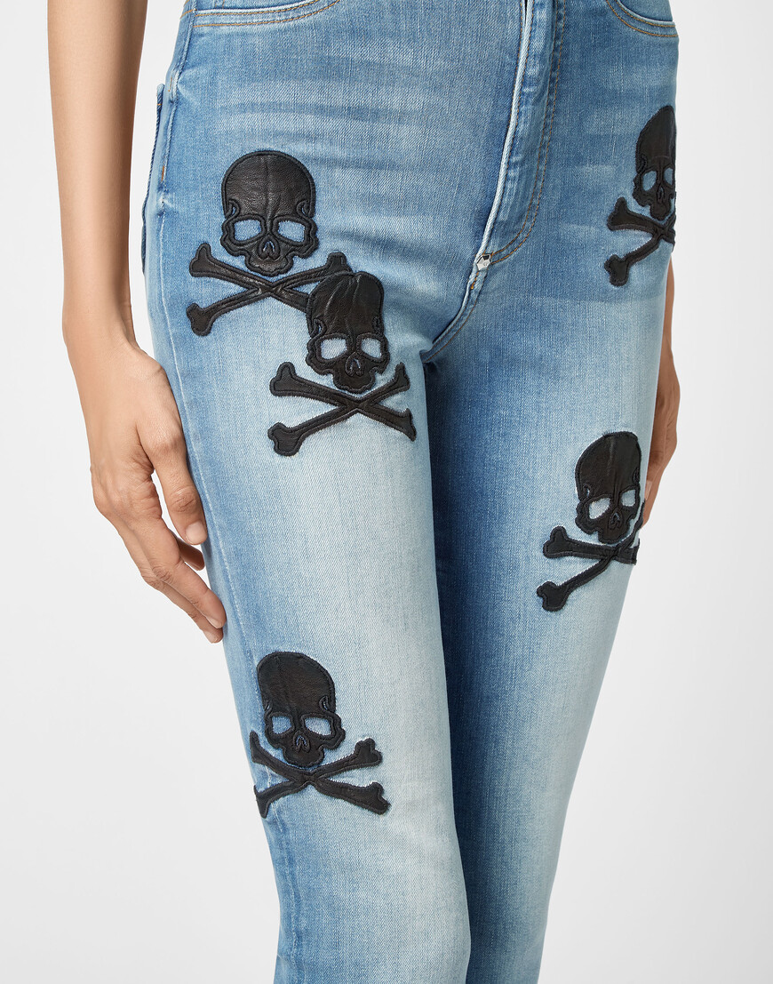 

Скинни Philipp Plein, Синий
