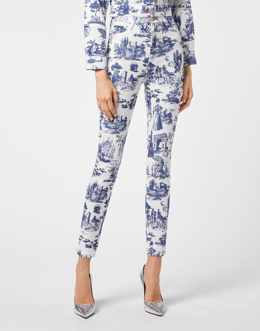 

Скинни Philipp Plein, Белый