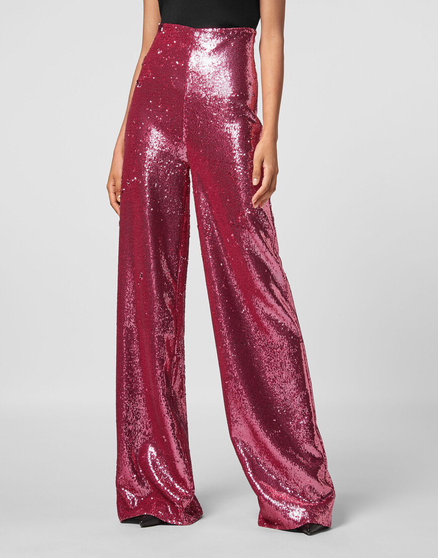 

Брюки Прямые Philipp Plein, Розовый