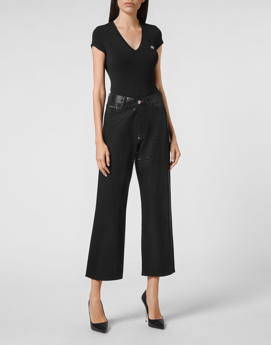 джинсы с высокой посадкой  AAAC-WDT1780-PDE004N_02NK по низкой цене