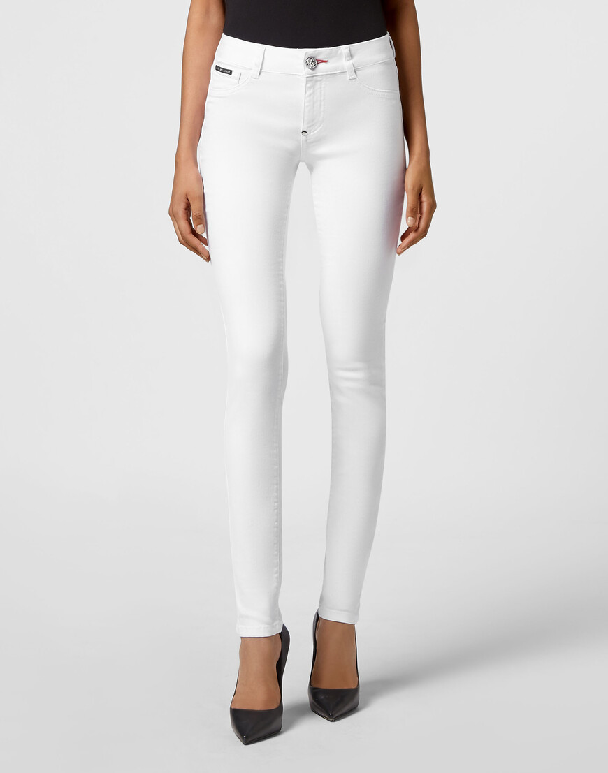 

Скинни Philipp Plein, Белый