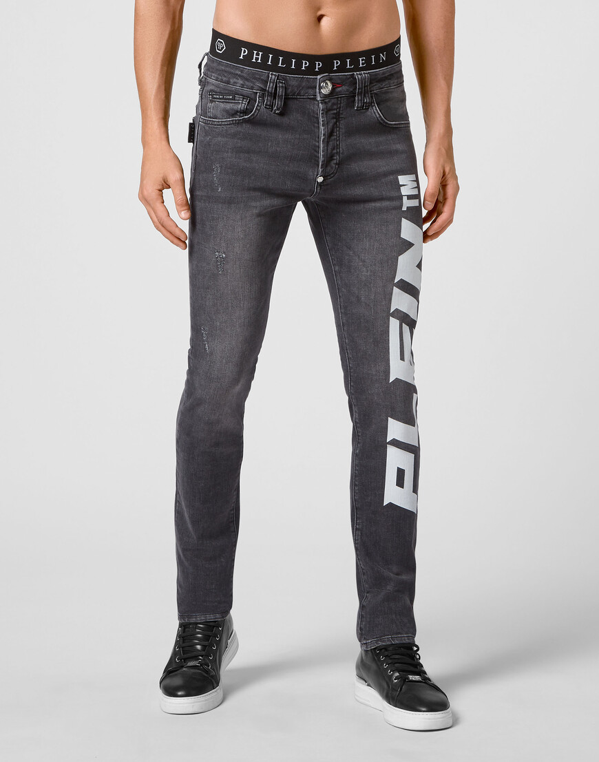

Джинсы Прямые Philipp Plein, Серый