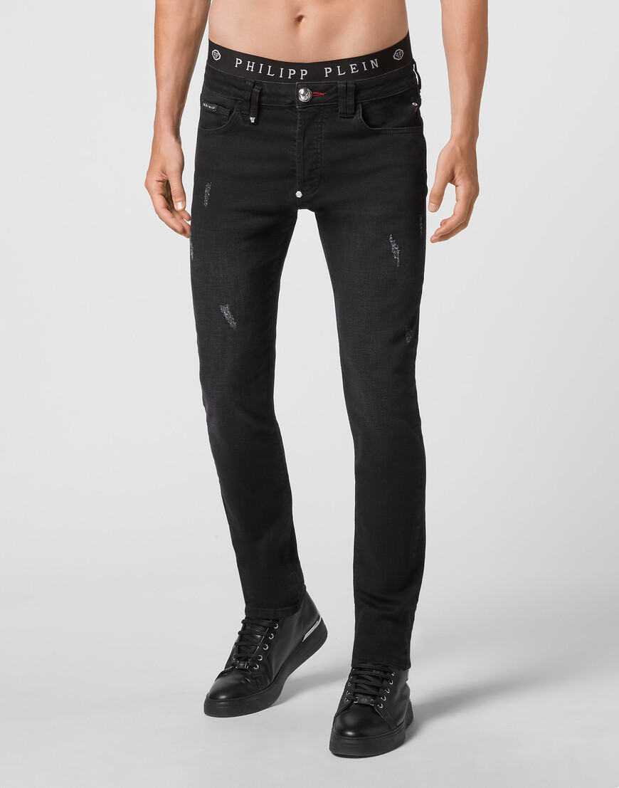 

Джинсы Прямые Philipp Plein, Черный
