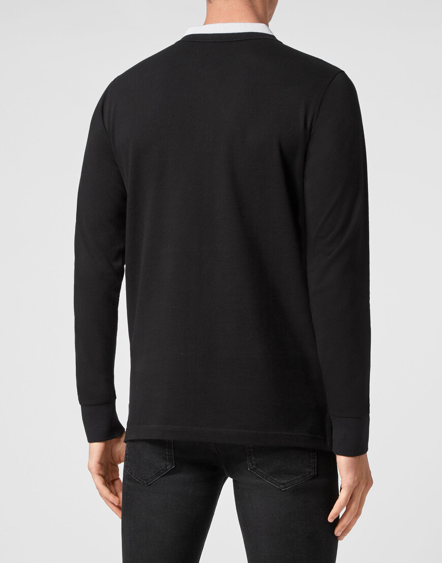 поло с длинным рукавом  PAAC-MTK5515-PJO002N_02 купить с доставкой