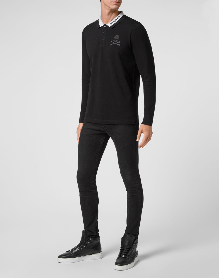 поло с длинным рукавом  PAAC-MTK5515-PJO002N_02 по низкой цене