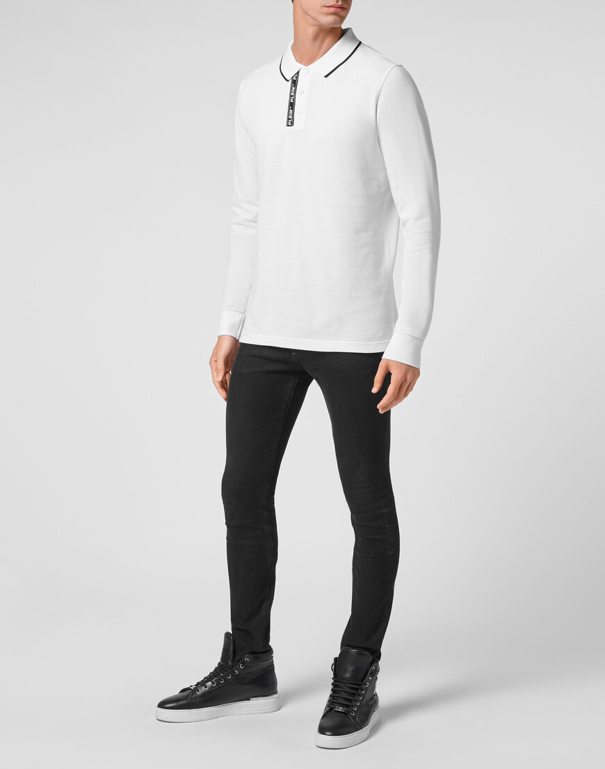 поло с длинным рукавом  PAAC-MTK5517-PJO002N_01 по низкой цене