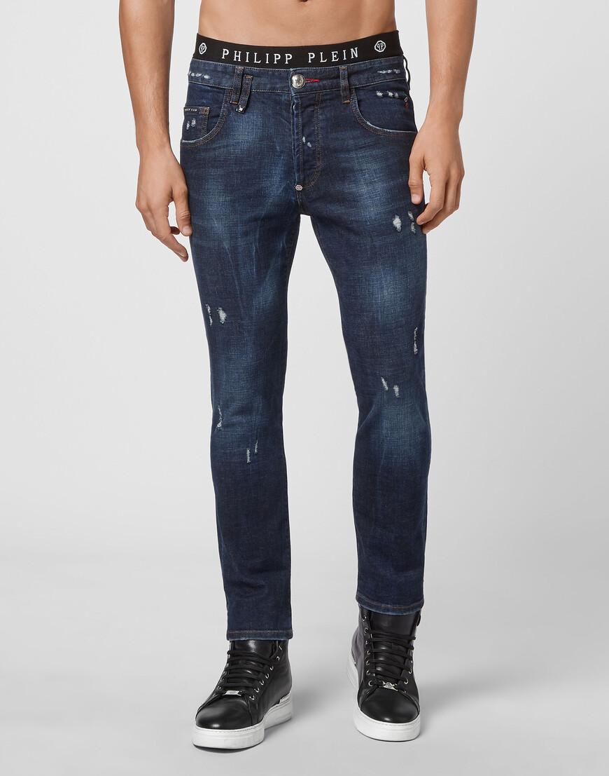 

Скинни Philipp Plein, Синий