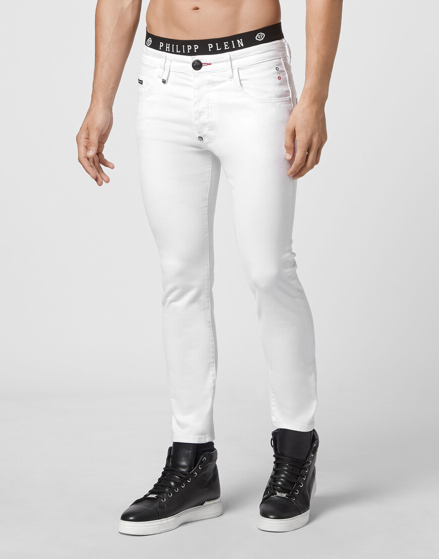 

Скинни Philipp Plein, Белый