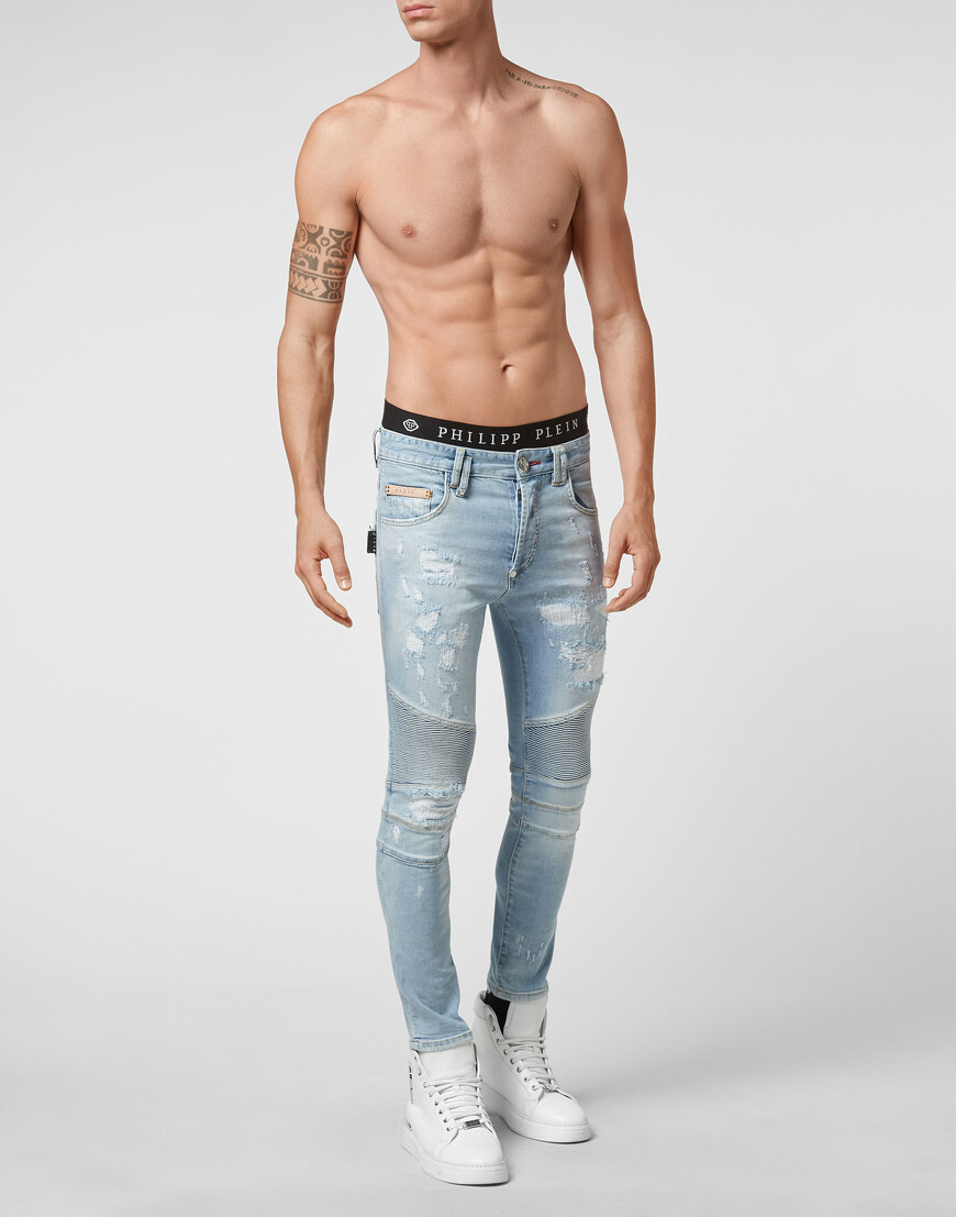 джинсы зауженные  SABC-MDT2726-PDE004N_07IX купить с доставкой