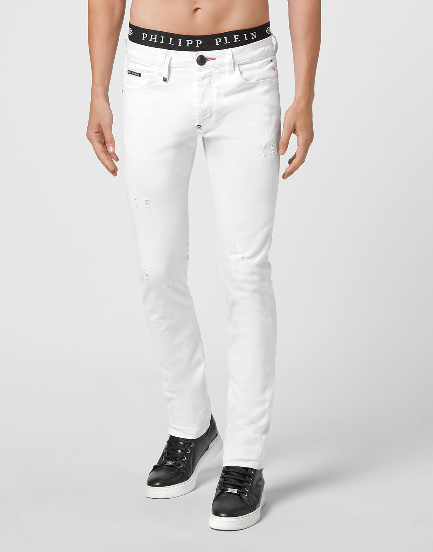

Джинсы Прямые Philipp Plein, Белый