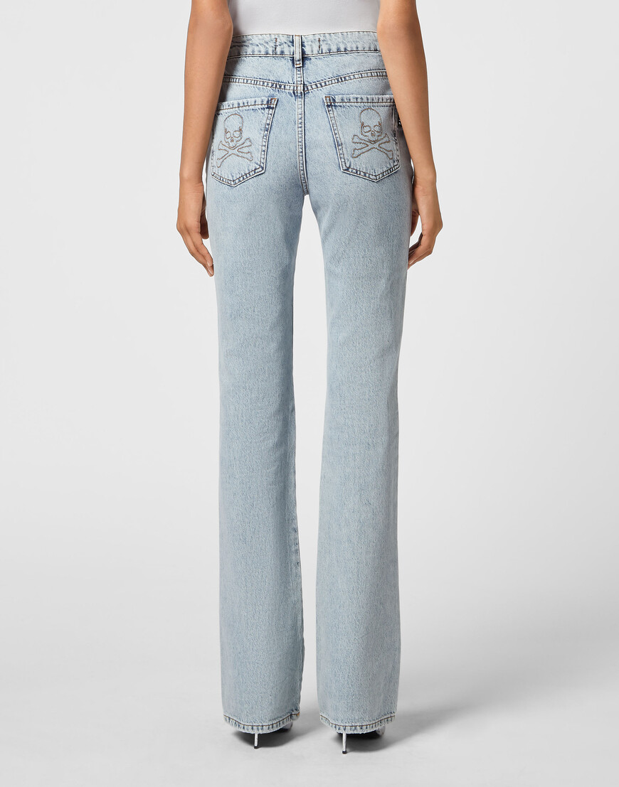 джинсы с высокой посадкой  SABC-WDT1849-PDE004N_08FB купить с доставкой