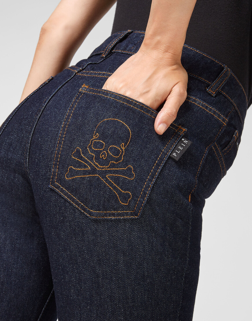 джинсы с высокой посадкой  SABC-WDT1849-PDE004N_14GN со скидкой