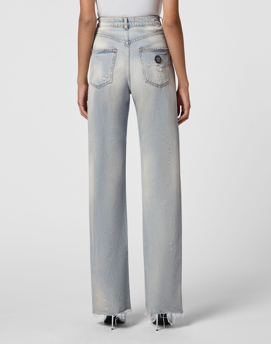 широкие джинсы  SABC-WDT1896-PDE004N_07IX купить с доставкой