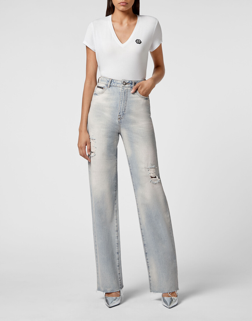 широкие джинсы  SABC-WDT1896-PDE004N_07IX по низкой цене