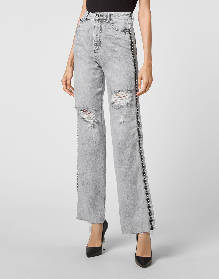 широкие джинсы  SABC-WDT1911-PDE004N_10LS фотография